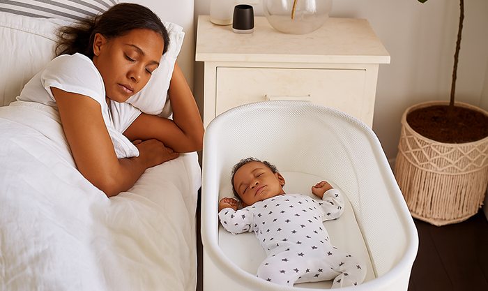 Mom And baby naps