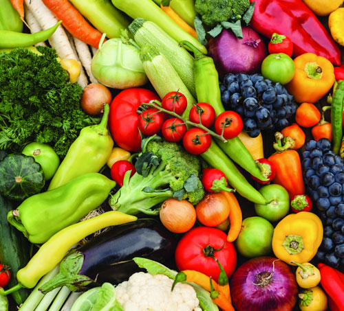 vegetables background