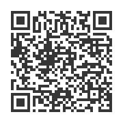 Complex black QR code on a plain backdrop