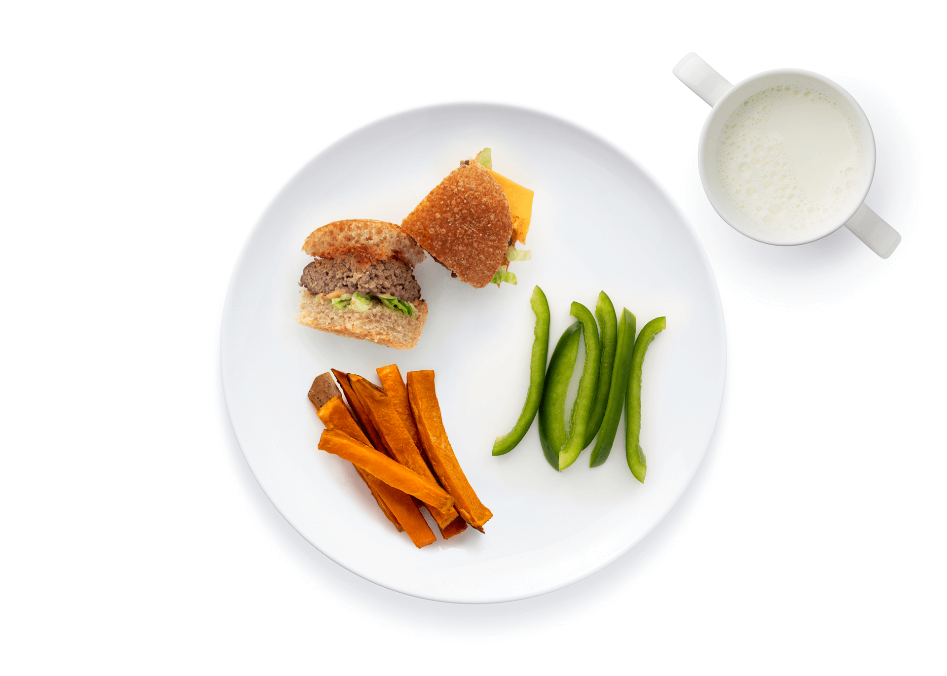 ES_1-1half_Dinner_hamburger_green-pepper_potato