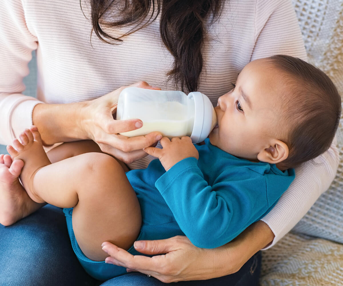 Baby feed milk