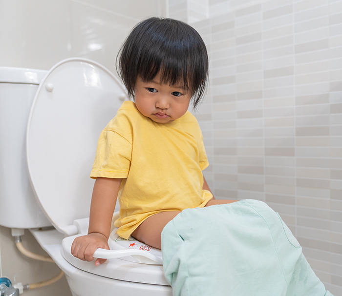 Baby Potty Time