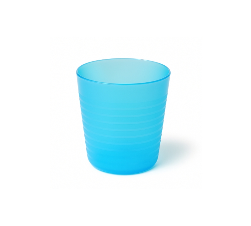 liquid blue cup