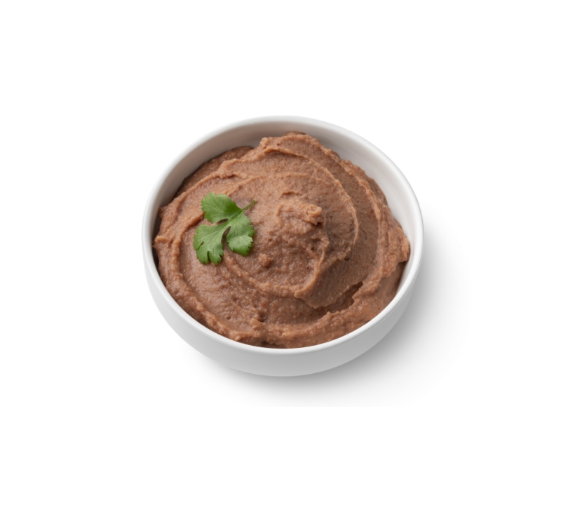 Beans and lentils pureed