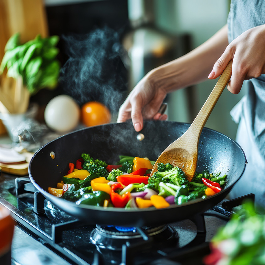 Cooking Vegetables
